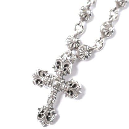 クロムハーツ FILIGREE CROSS XSM #1 クロスボールチェーン ネックレス シルバー