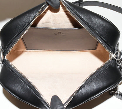 グッチ GGマーモント カーフ チェーンショルダーバッグ