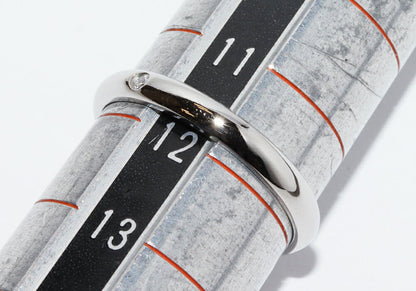 カルティエ 1895ウェディングリング Pt950 ダイヤ リング 52号