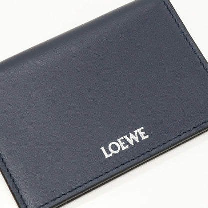 ロエベ 二つ折りスムースレザーカードケース
