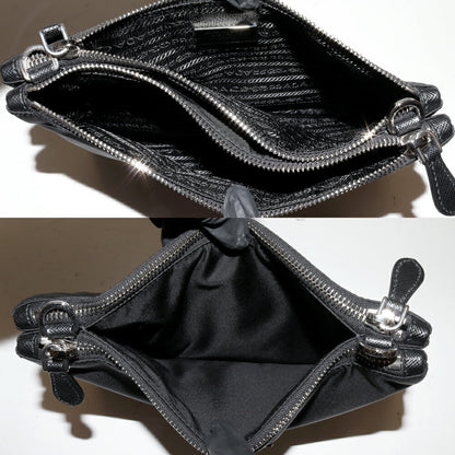プラダ Re-Edition Re-Nylon テスートサフィアーノ ナイロンカーフ 2wayショルダークラッチ