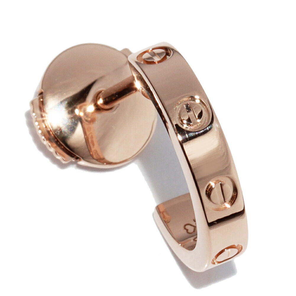 カルティエ LOVE Au750 ピアス
