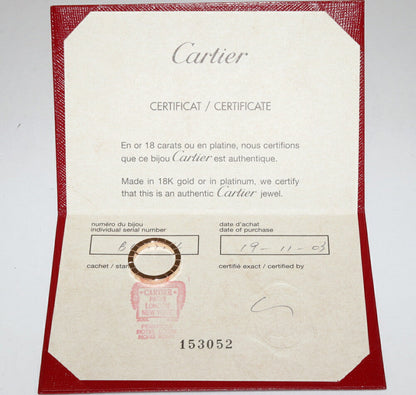 カルティエ ラニエール Au750 リング 50号