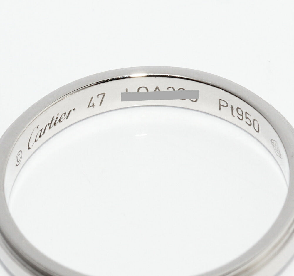 カルティエ ダムール Pt950 リング 47号