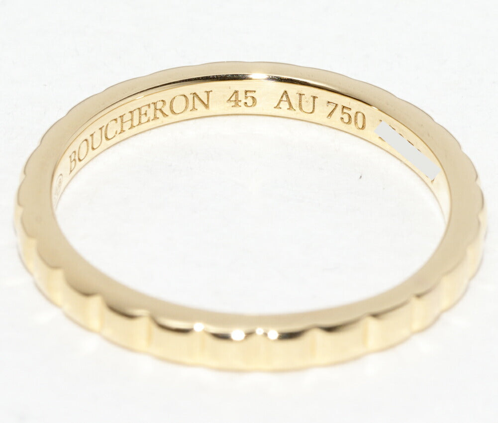 ブシュロン キャトル クル ド パリ Au750 リング 45号