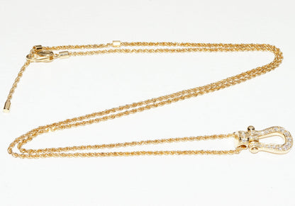 フレッド フォース10 Au750 ダイヤモンド ペンダントネックレス
