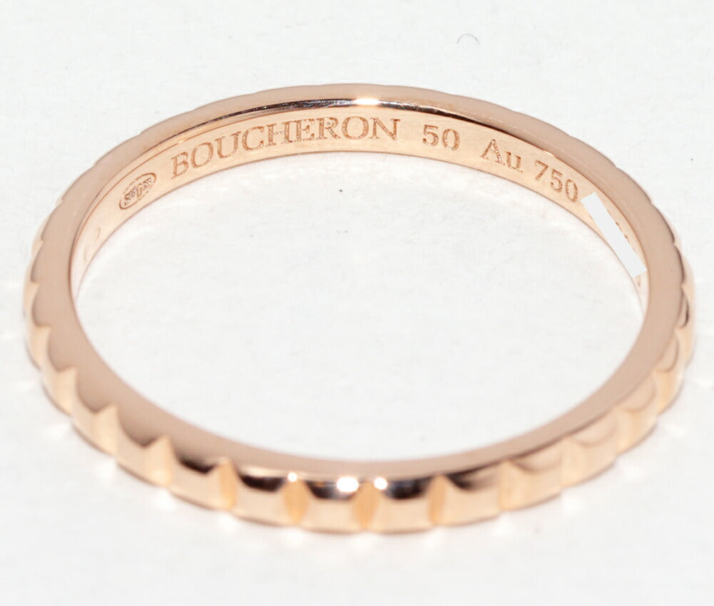 ブシュロン キャトル クルドパリ Au750 リング 50号