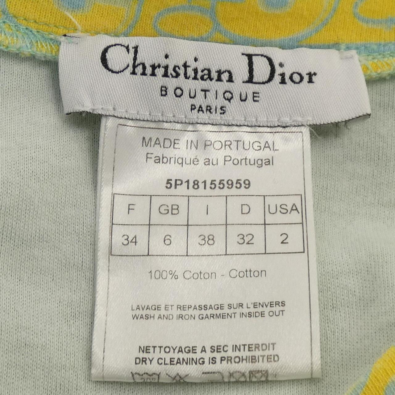 クリスチャンディオール コットン Tシャツ