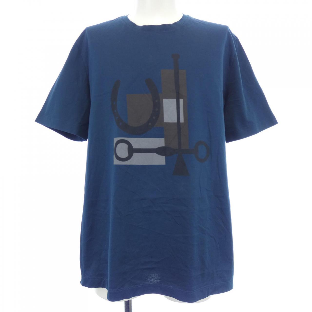 エルメス Tシャツ コットン Tシャツ L