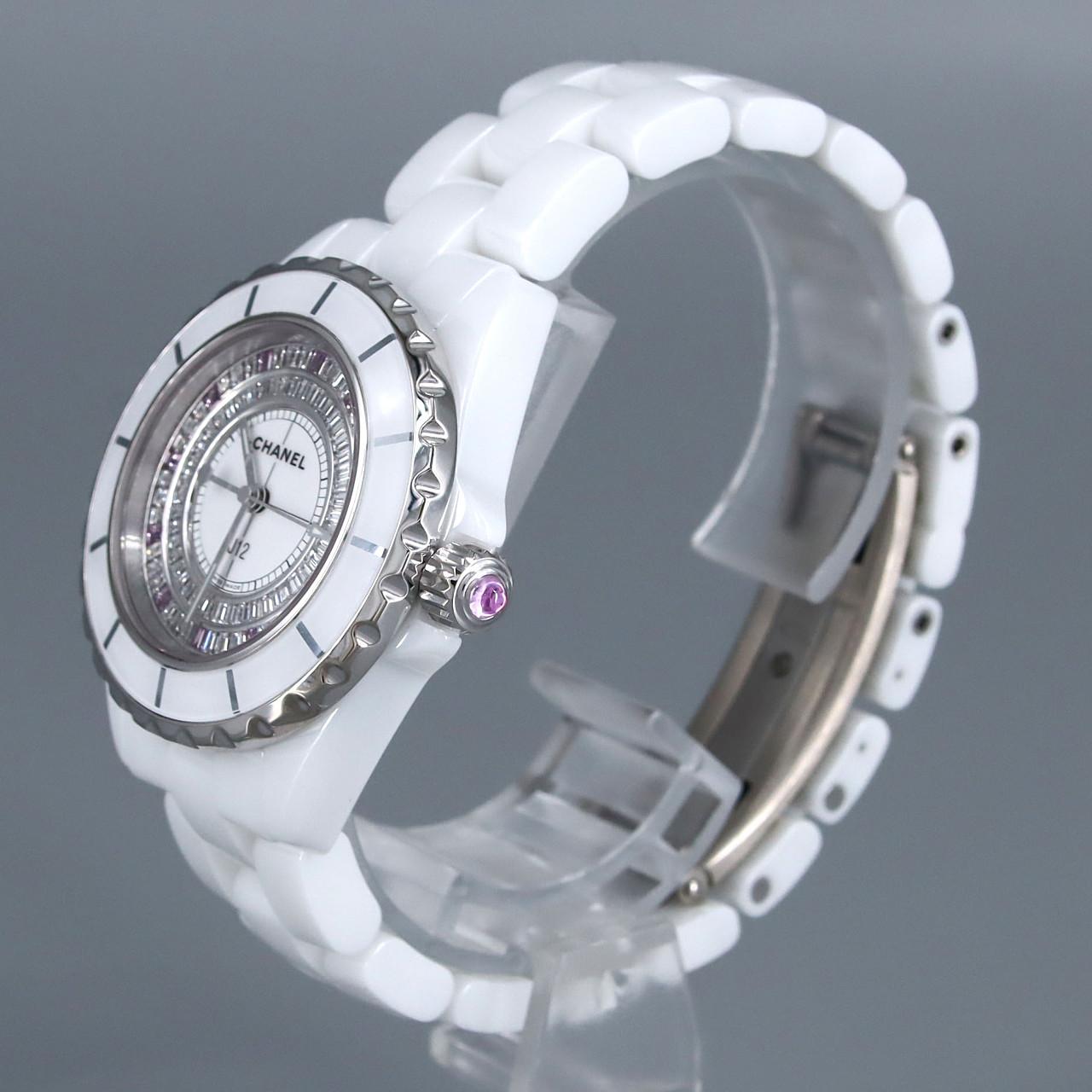 シャネル J12 セラミック ホワイト ゴールド リミテッド