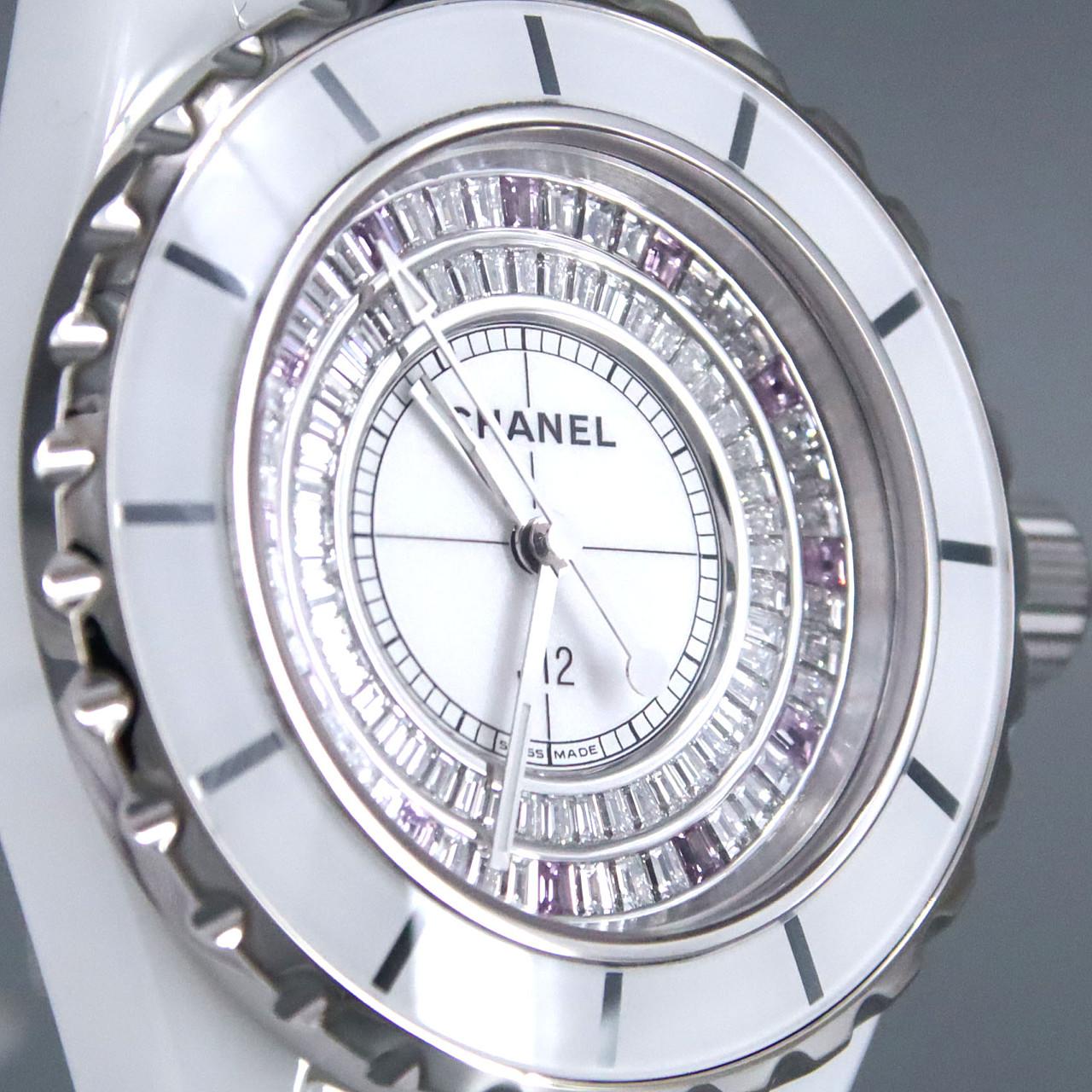 シャネル J12 セラミック ホワイト ゴールド リミテッド