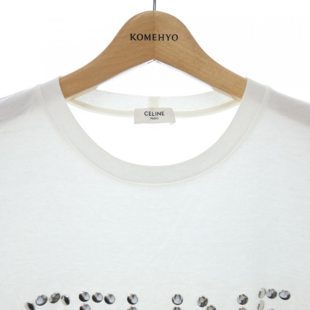 セリーヌ コットンTシャツ