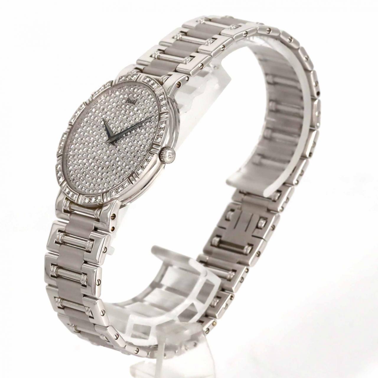 ピアジェ ダンサー ホワイト ゴールド 手巻き