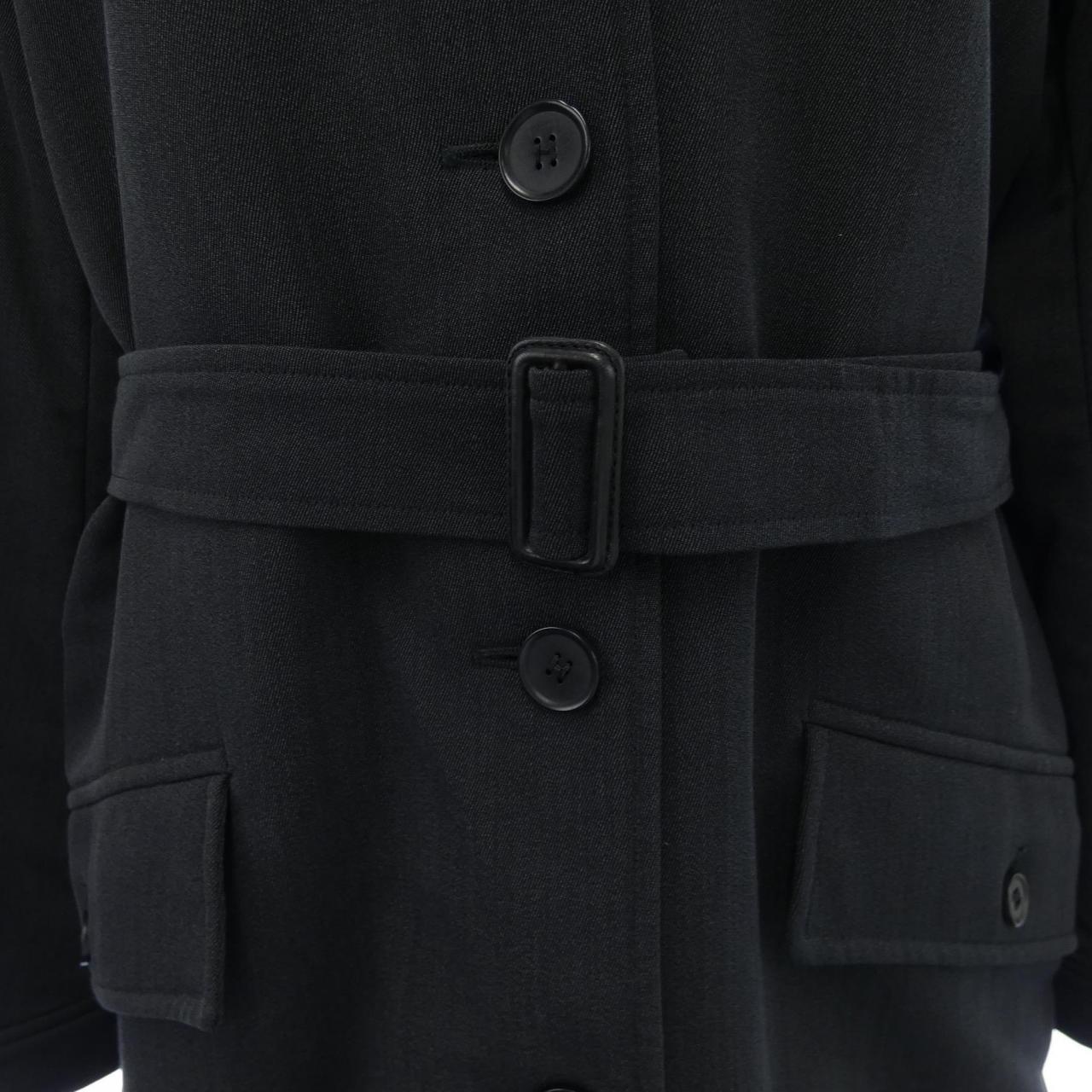 エルメス ウールコットンカシミヤコート38