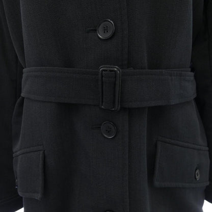 エルメス ウールコットンカシミヤコート38
