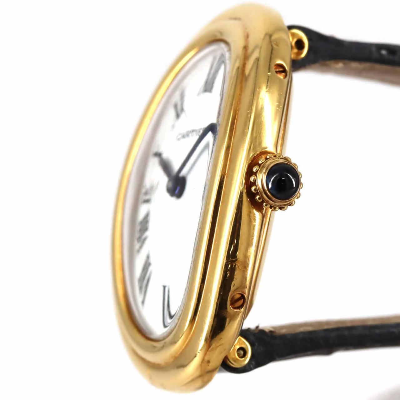 カルティエ バニュワール Au750 手巻き