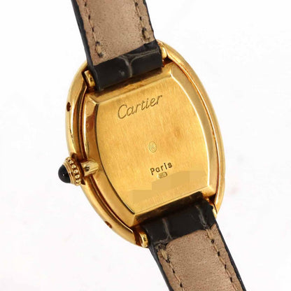 カルティエ バニュワール Au750 手巻き
