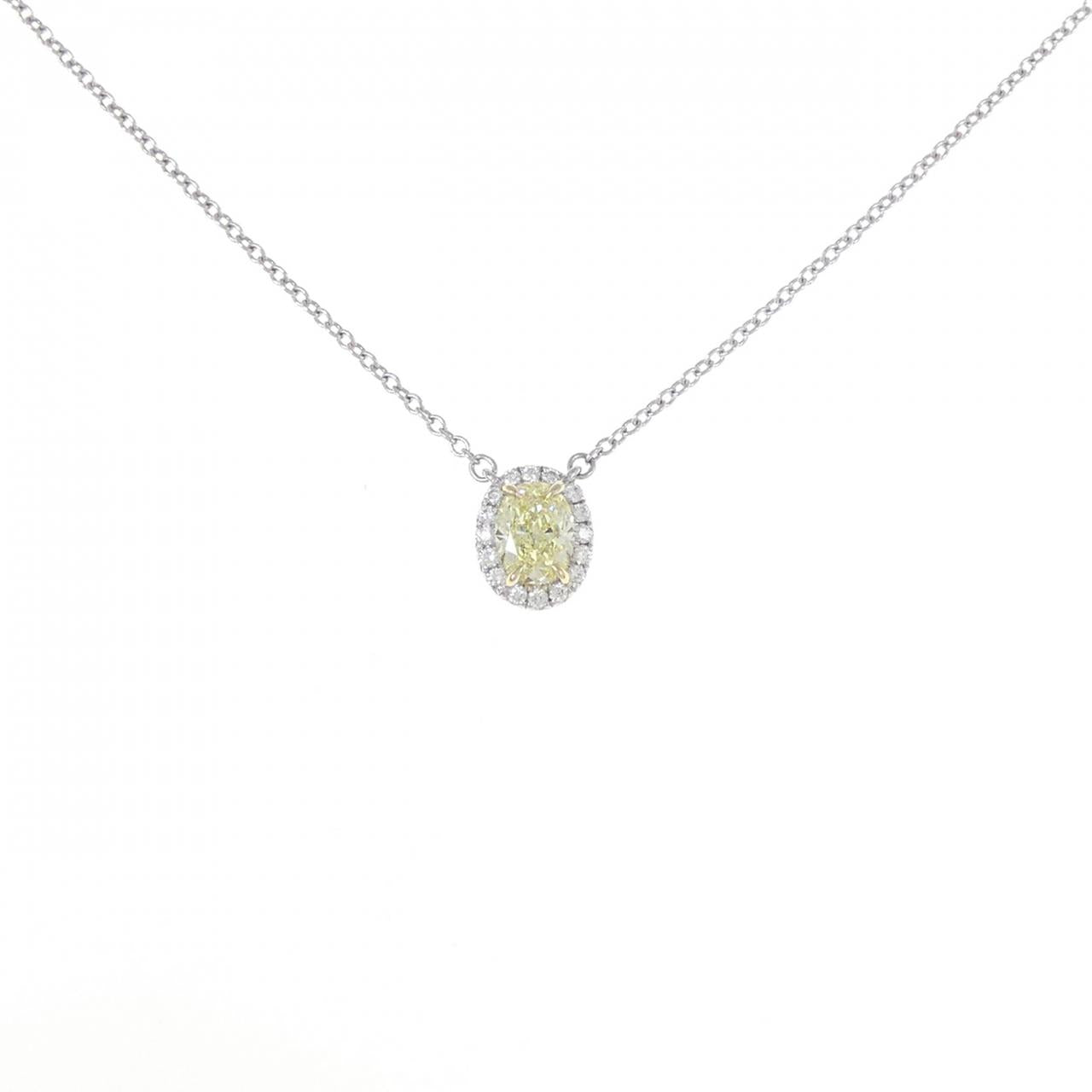 ティファニー ソレスト 750YG/PT ネックレス