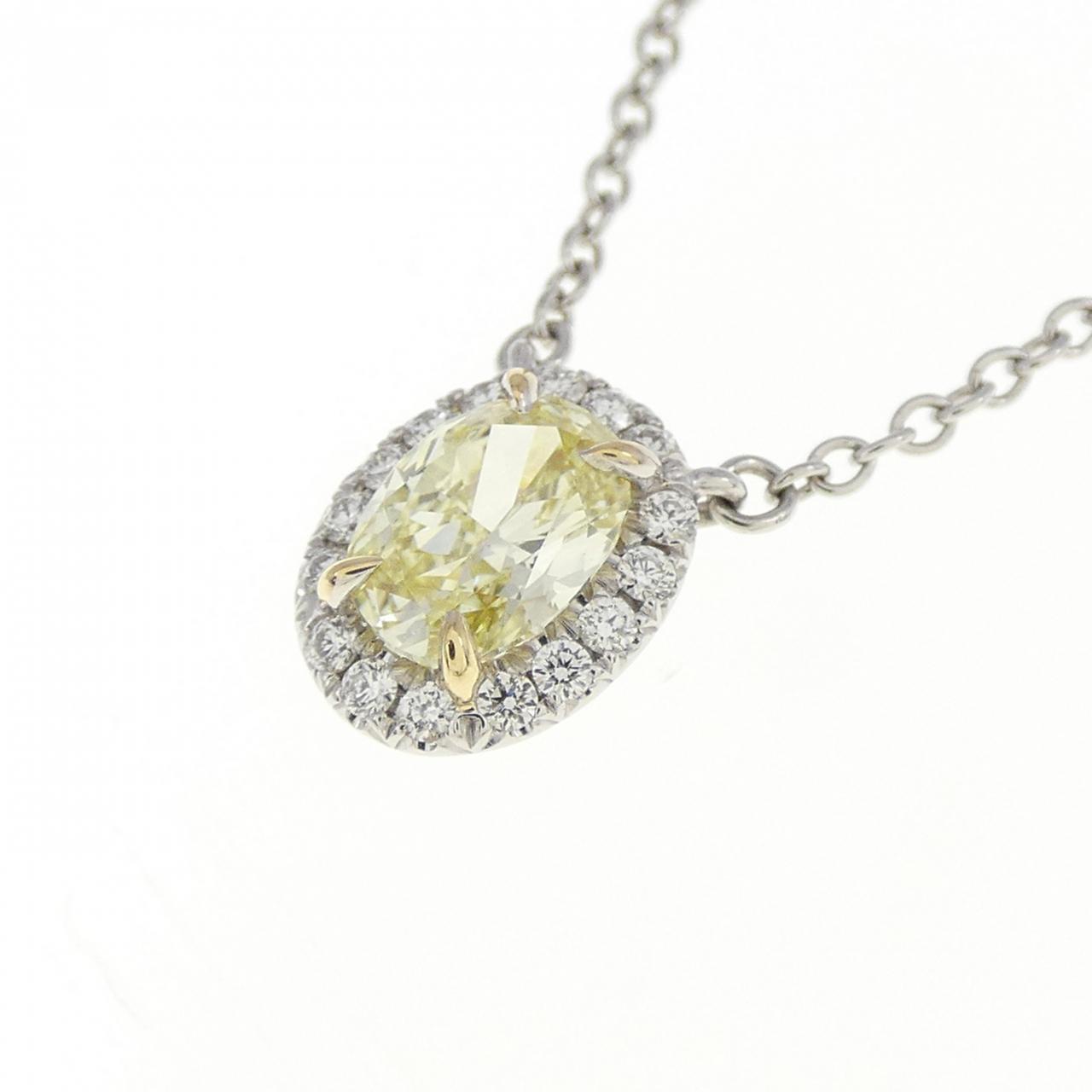 ティファニー ソレスト 750YG/PT ネックレス