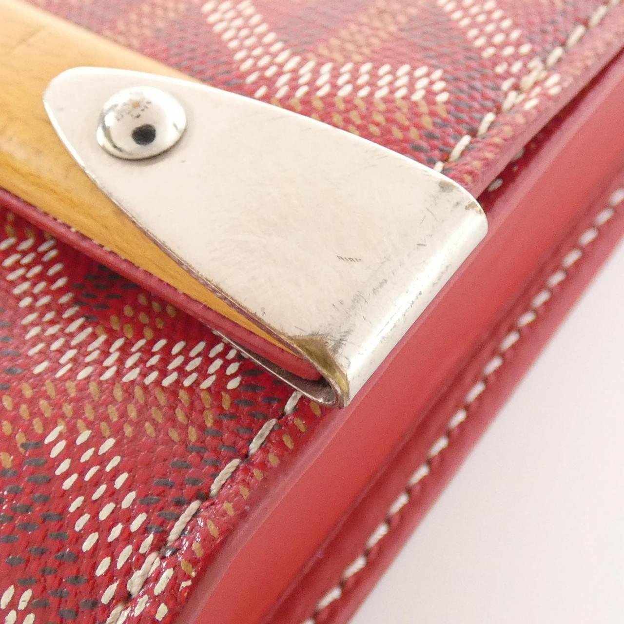 ゴヤール モンテカルロ コーティング キャンバス ショルダーバッグ