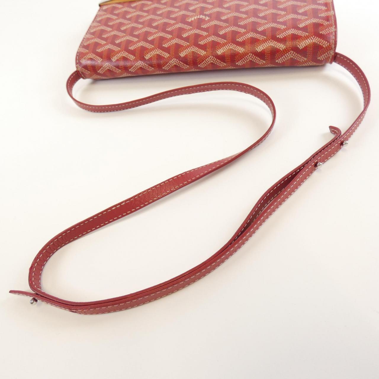 ゴヤール モンテカルロ コーティング キャンバス ショルダーバッグ