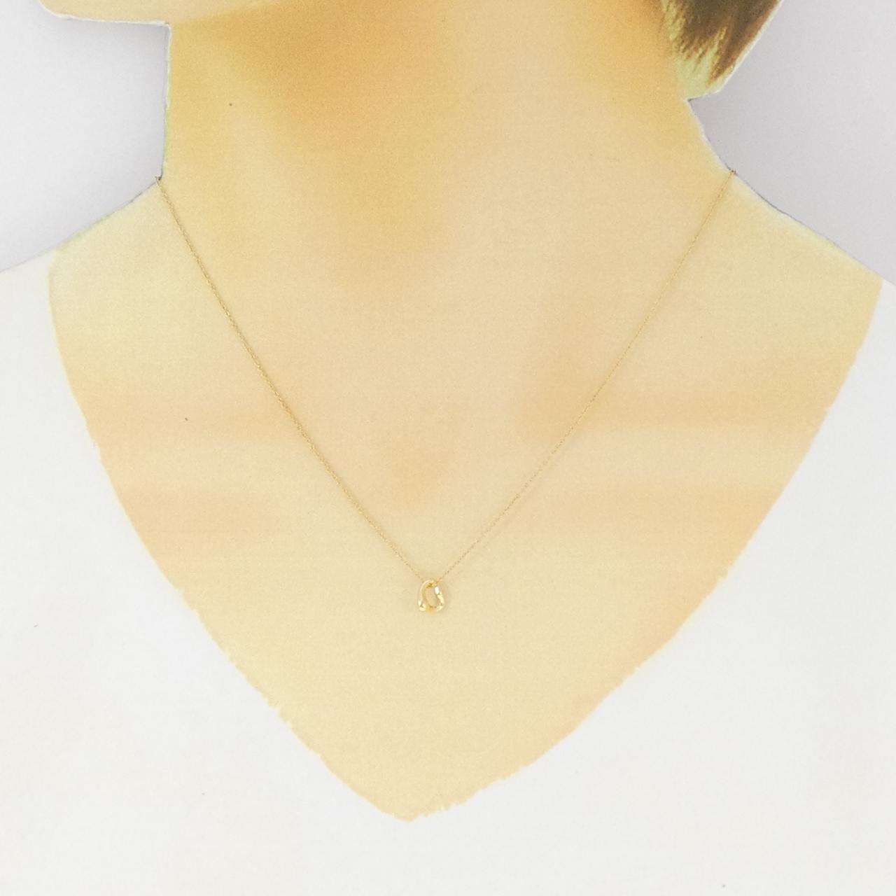 ティファニー オープンハート Au750 ネックレス