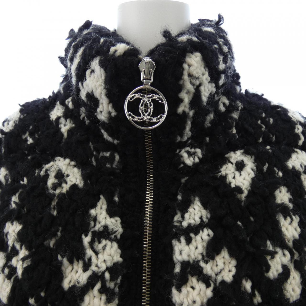 シャネル カシミヤ混 ジャケット