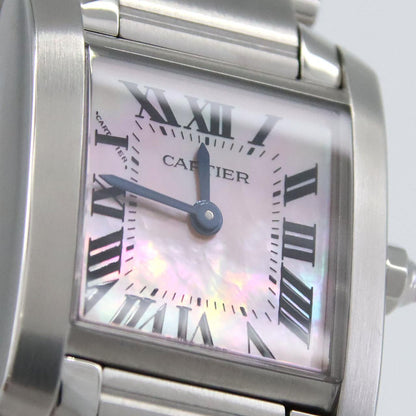 カルティエ タンク フランセーズ ステンレス