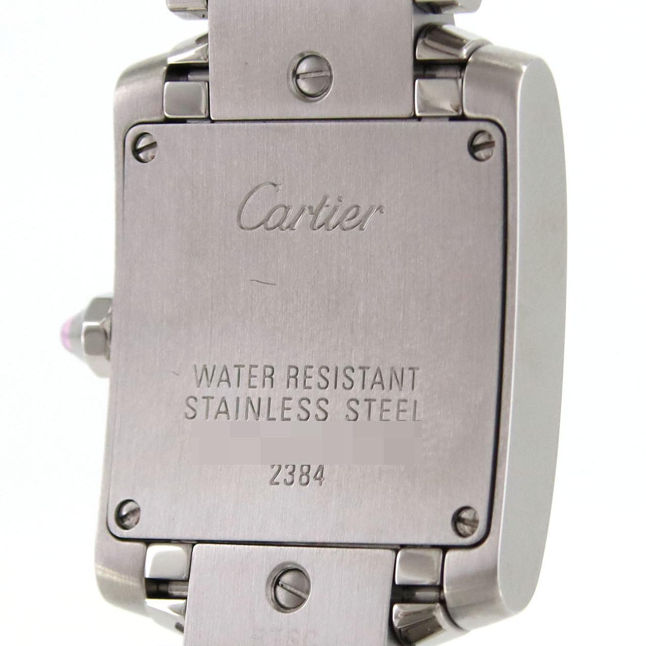 カルティエ タンク フランセーズ ステンレス