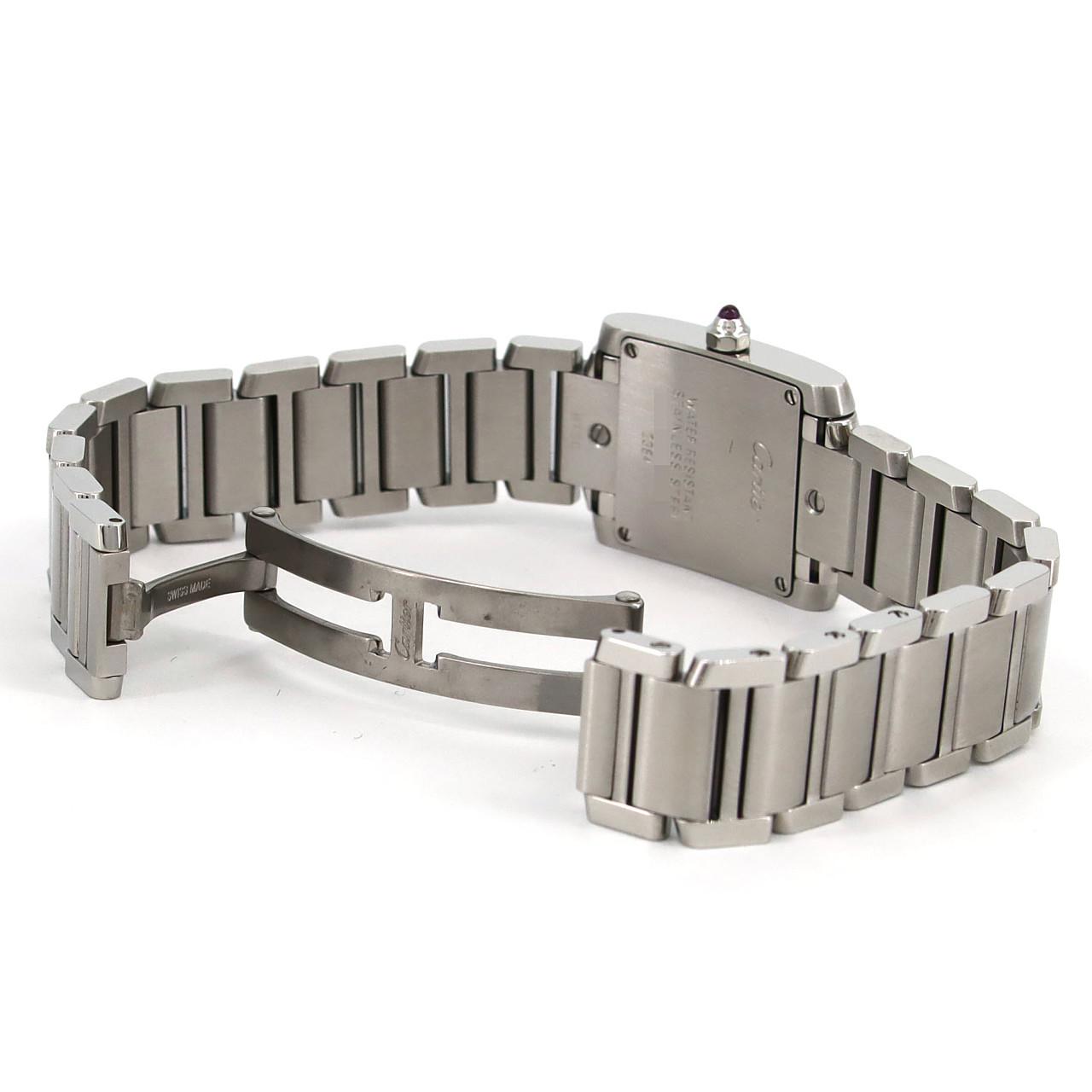 カルティエ タンク フランセーズ ステンレス