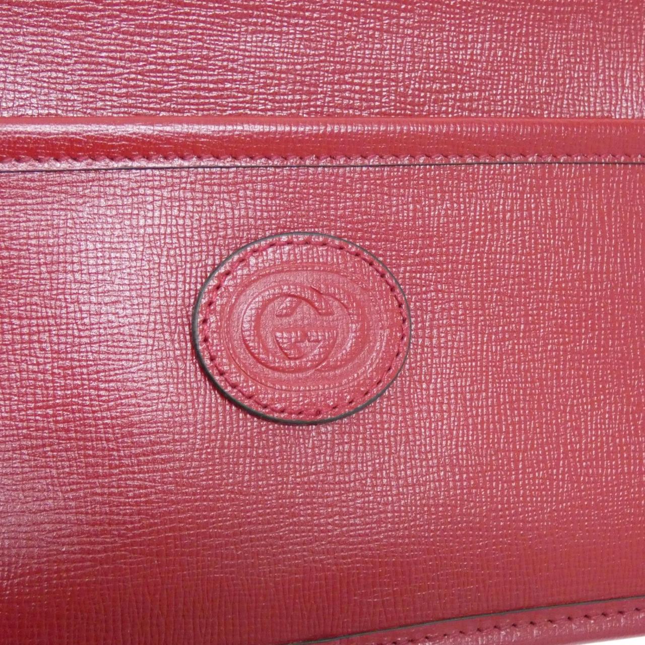 グッチ レザーショルダーバッグ
