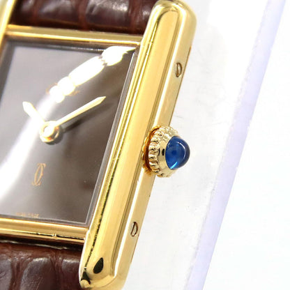 カルティエ マストタンク Au750 手巻