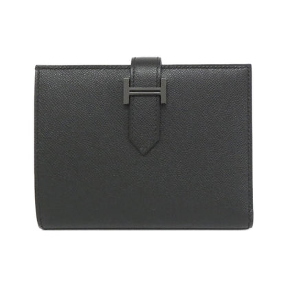 エルメス ベアンコンパクトモノクローム マダム 二つ折り財布