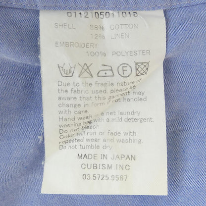 ヴィズヴィム コットンシャツ