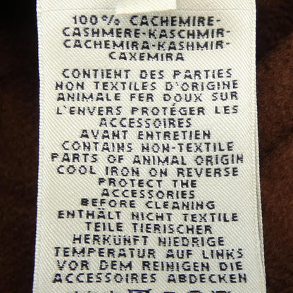 エルメス40カシミヤ100%コート