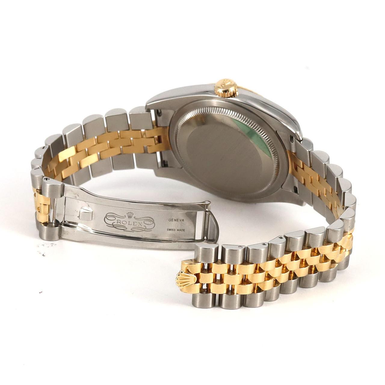 ロレックス デイトジャスト ステンレス x イエローゴールド