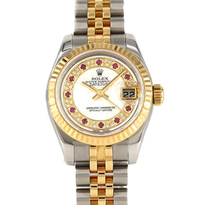 ロレックス デイトジャスト ステンレス x イエローゴールド