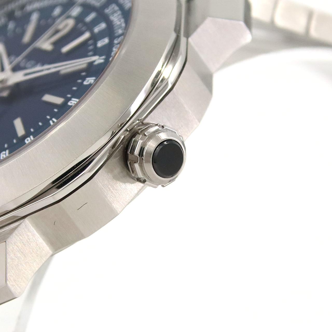 ブルガリ オクト ローマ ワールドタイマー ステンレス スチール ウォッチ