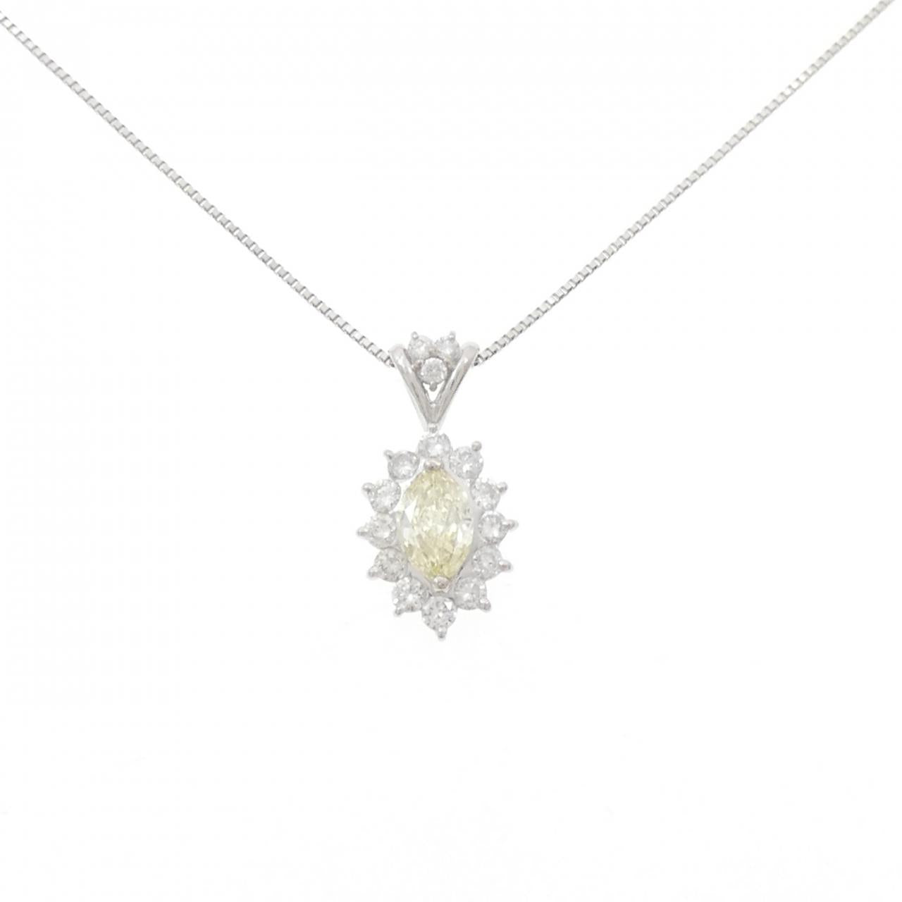 プラチナ850ダイヤモンドネックレス