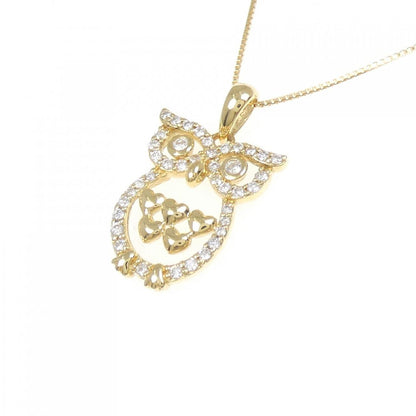 Owl Au750 ダイヤモンド ネックレス