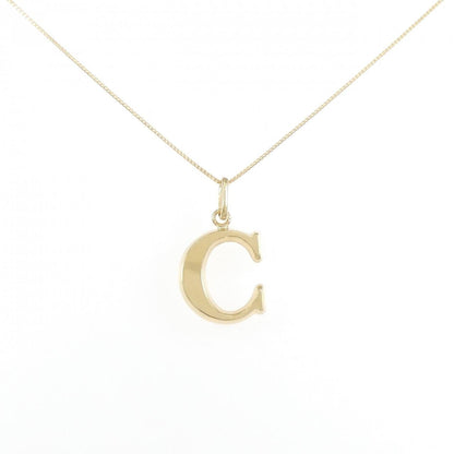 Au750 イニシャル C ネックレス