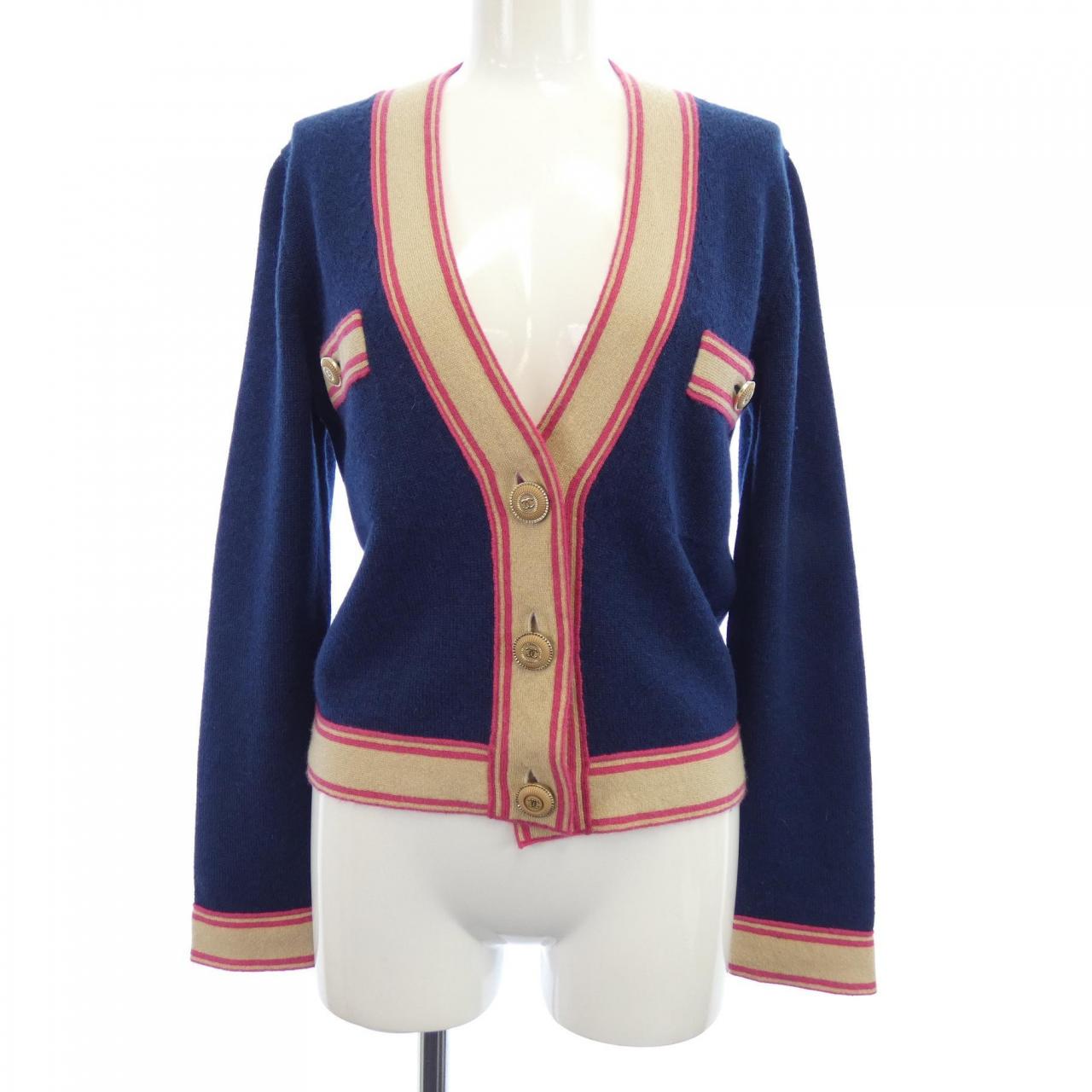 シャネル P62955K48449 カシミヤカーディガン