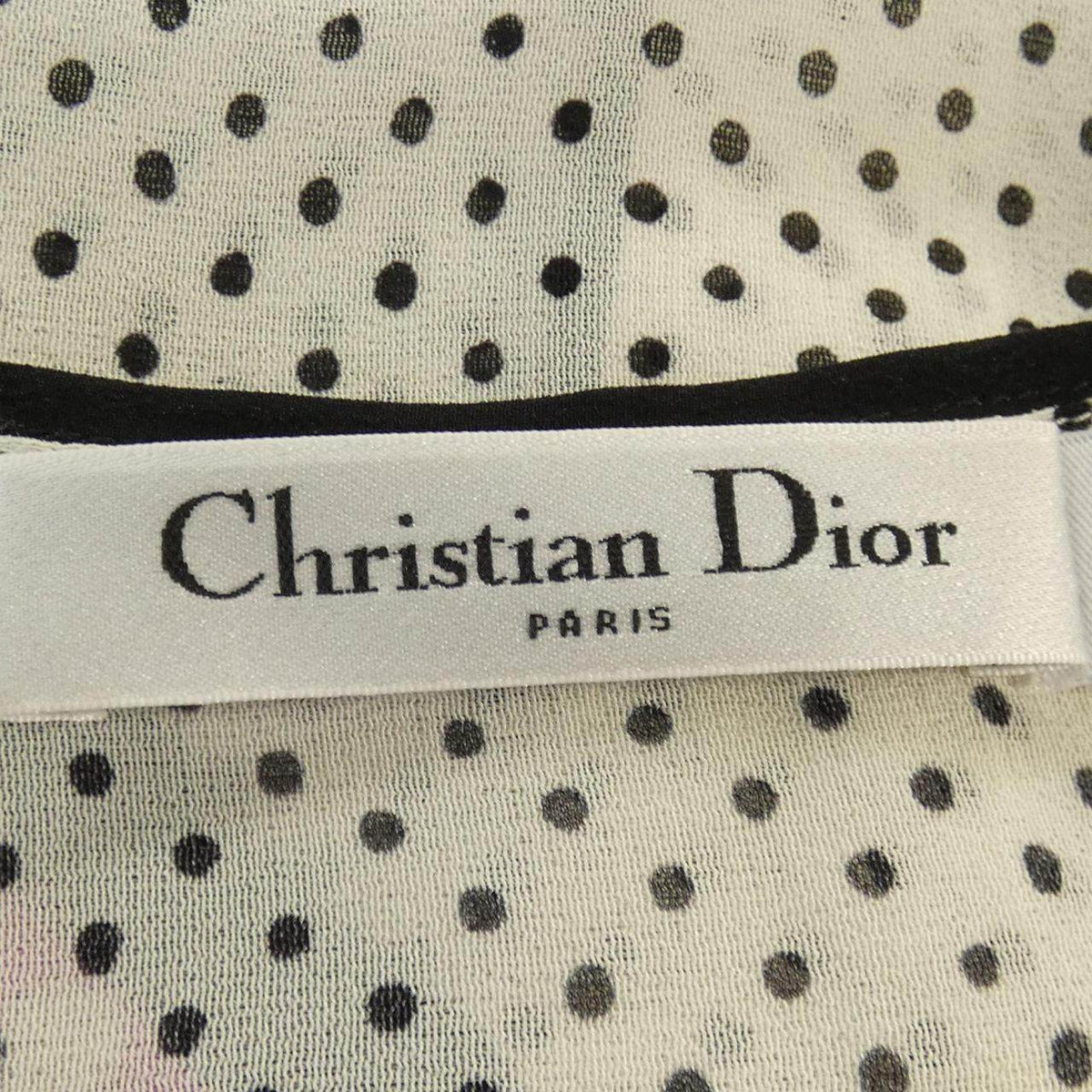 クリスチャンディオール シルクシャツ