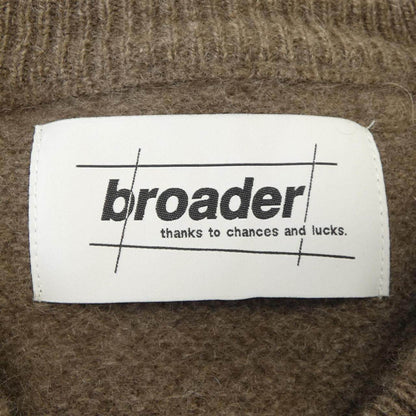 BROADER ヤクニット