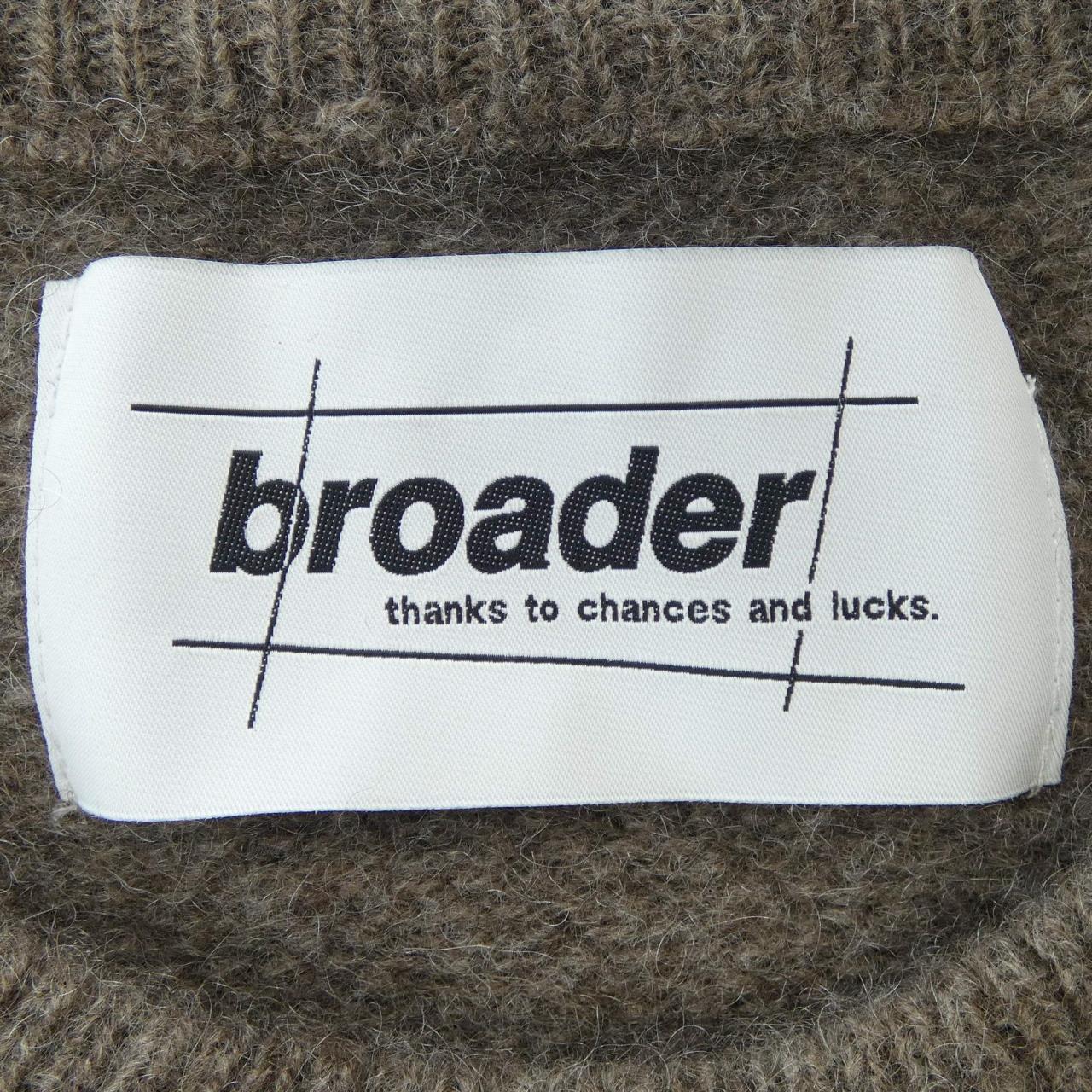BROADER ヤク ニット