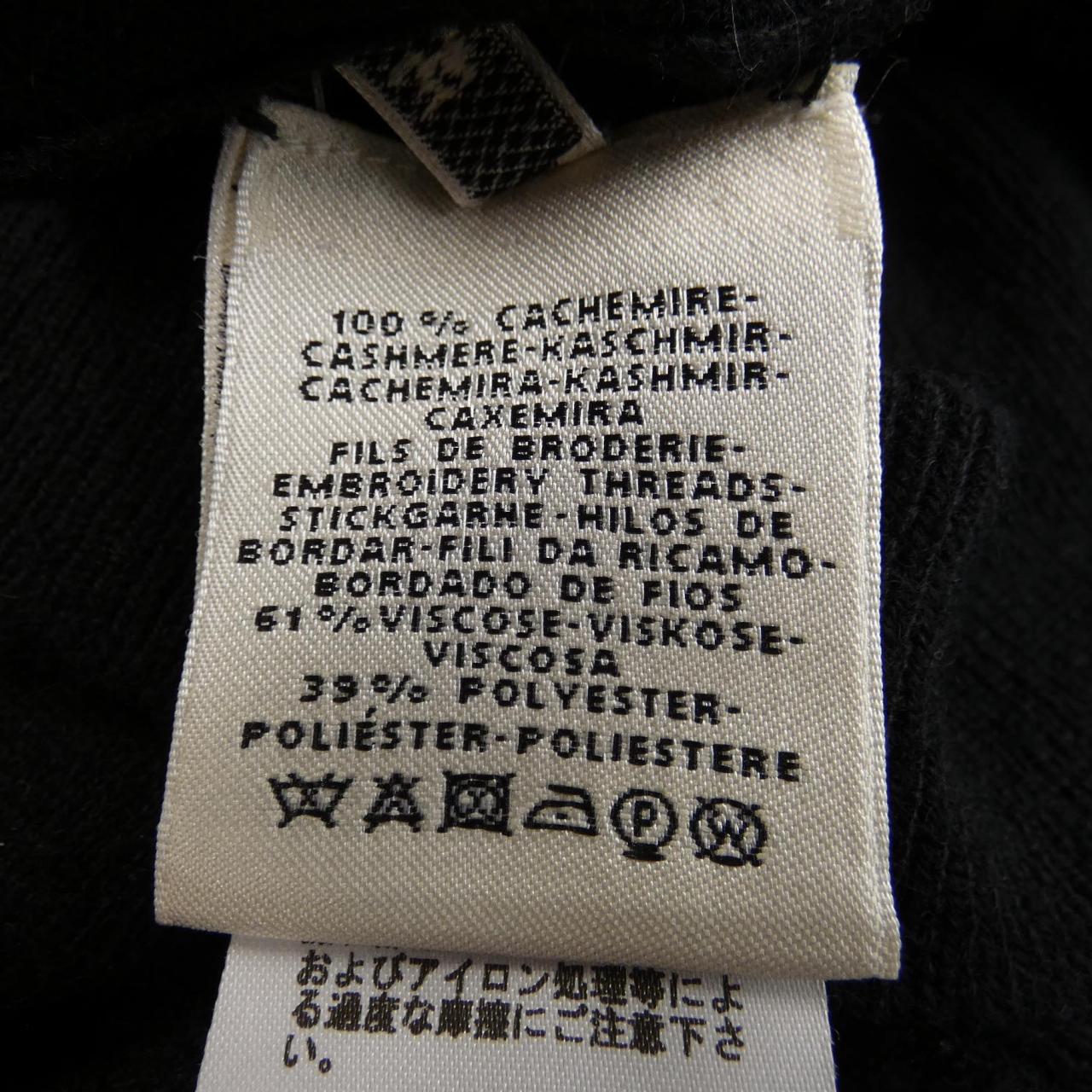 エルメス POSTE ET CAVALERIE カシミヤニット