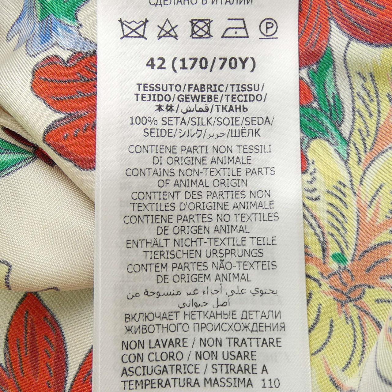 グッチ 747232 ZANN9 シルクスカート