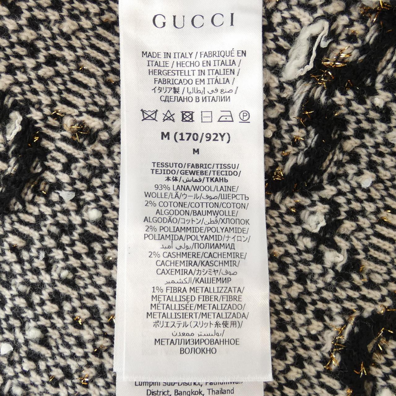 グッチ カシミヤ混 ワンピース