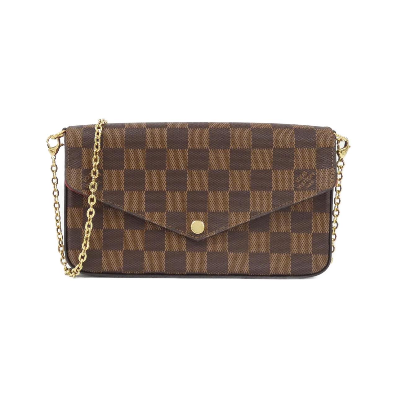 ルイヴィトン ダミエ ポシェットフェリシー ショルダーバッグ