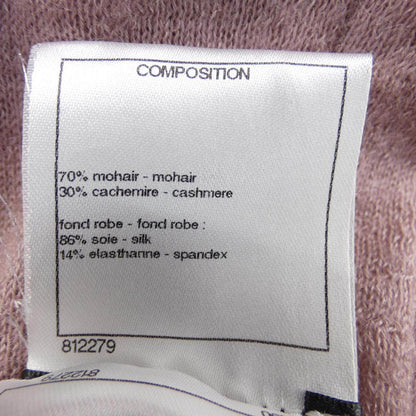 シャネル カシミヤ混ワンピース